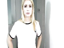 Hot Petite Blonde Teen With Braces Fucks Her Roommate