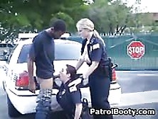 Busty Female Cops With Black Suspect