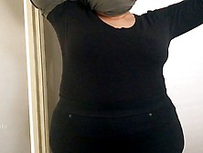 Curvy Milf Changing Dress - Hot And Real Housewife