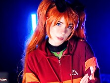 Sloppy Blowjob And Pussy Creampie.  Evangelion Asuka Langley - Mollyredwolf