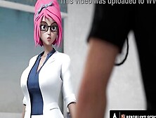 Animated Sex University - Long Titty Anime Milf Begs For College Girl's Cum Into Front Of The Whole Class!