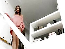 Anal With Flawless Girlfriends Butt On The Stairs