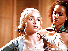 Daenerys Targaryen (Emilia Clarke) Em Cenas De Sexo Real E Sem Censura - Game Of Thrones