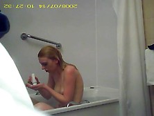 Hidden Camera Nude Blonde Bush In Bath