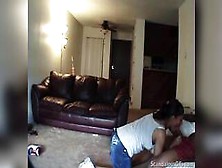 Big Tits Girlfriend Fucked In A Cozy Room With A Black Guy