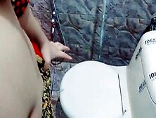 House Maid Anally Fucked In The Bathroom,  Doggystyle With Hindi Audio