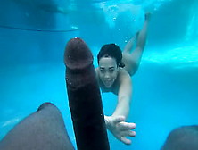 Underwater Sex Home-Made Youngster Crushed By Bbc Large Dark Schlong