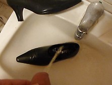 Piss In Wifes Pointy High Heel