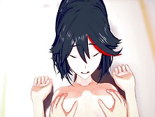 You Beat Matoi Ryuuko,  She Surrenders Her Body To You Point Of View Cartoon Uncensored