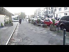 Face Ejaculated After Fuck In The Street