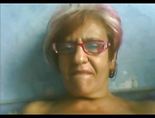 Granny Have Fun In A Webcam