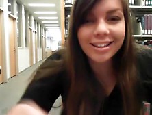 Webcam Girl In Library 07