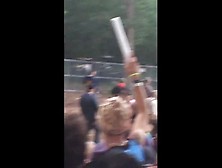 Drunk Guy Climbs Tree Naked At Festival Part 2