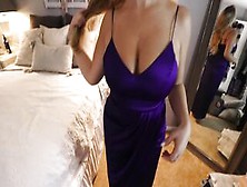 Wedding Date Takes Me Home To Play With My Huge Boobs And Fuck Me