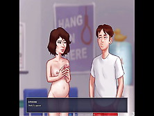 Summertime Saga - Johanes Fucked Josephine At The Doctor...  M... Ked Hard...  Johannes Fucked Tina And She Might Be Pregnant