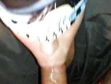Blindfolded Fiance Getting Mouth Screwed And Cum On Lips