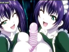 Big Meloned Anime Maid Having Sex