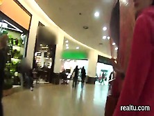 Stellar Czech Nympho Was Teased In The Mall And Poked In Pov