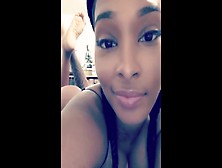 Big Ass Ebony Babe Shanbonita Plays With Her Amazing Tattooed Black Feet On Snapchat