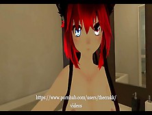 Vrchat - Crakka Dances For You And Fucks Herself