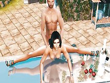 Sims Four.  World Banged Tour - Italy