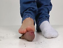 Hhh - Lisa's Feet And Socks Against The Little Tail 7