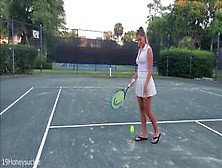 Tennis Court Cum Preview- Buy Full Vid At 19Honeysvids. Com