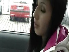 Czech Girl Fucks In A Car (Czech Amateur)