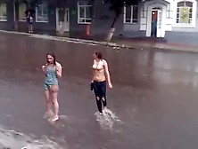 Guy Takes Off His Boxers In Front Of Girls