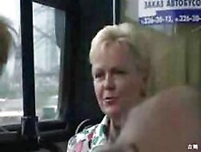 Public Indecency On The Bus This Horny Couple Doesnt Give A Shit (Amateur Mature Mom Mother Milf Granny Outdoors Cumshot Madmaxx
