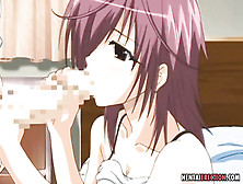 Facial Cumshot For A Big-Titted Student | Anime Porn