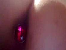 Solo Panty Stuffing With Orgasm
