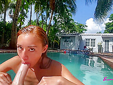 Brandi Braids In Licks And Rides Her Miamibeach Poolboy