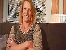 Blonde Milf With Vibrator For Camera Man