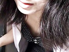 Japanese Milf Has Suckable Tits In Downblouse Scene