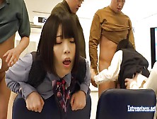 Sexy Kisaragi Yuno Fucks In Bank Public Sex Group Action