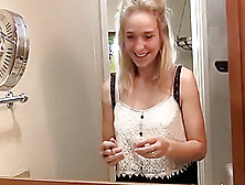 College Teen In Short Skirt Gets Fucked On Her First Casting Ever