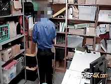 Horny Officer Stuffs His Big Cock In Shoplifters Tight Cunt