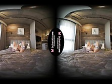 Solo Blonde Babe Mika Is Masturbating All Day In Vr