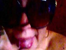 Pov Video Of An Amateur Woman With Shades Sucking Off A Bbc