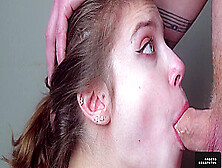 Stepsister Tasting Stepbrothers Cum - Close Up Deepthroat Blowjob 19 Min - Miha Nika 69