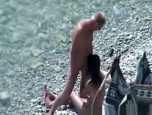 Blowjob And Fuck Next To The Sea