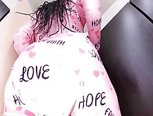 Sheisnovember Cornered Into The Kitchen By Stepdad! Then Blackpussy Fondled Inside Pajamas With Backdrop Opening,  While Searchin