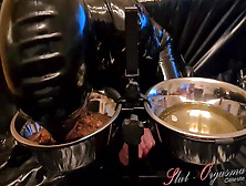 Slave Slut-Orgasma Celeste Eating Dog Food And Drinking Piss