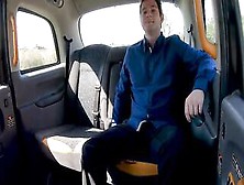 Female Fake Taxi Gigantic Breasted Blonde Milf Is Happy To