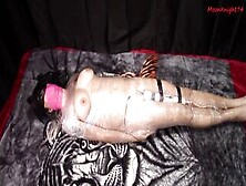 Mummified With Electro And A Toy Struggling To Orgasm