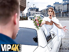 Bride4K.  The Wedding Limo Chase