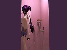 Feeling Good Mona's Part Time Job Found - Arisananades - Purple Hair Color Edit Smixix