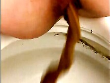 Lovely Amateur Milf Teasing And Pooping