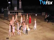 Lena Papaligoura Sexy Scene In Lysistrata Stage Play